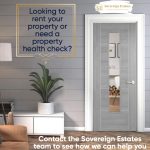 Sovereign Estates   Living room with a gray paneled wall and modern door text asks landlords to rent or get a property health check with the Sovereign Estates logo and contact CTA 2026 Living room with a gray paneled wall and modern door text asks landlords to rent or get a property health check with the Sovereign Estates logo and contact CTA
