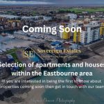Sovereign Estates   Aerial view of a coastal town with a marina and colorful buildings Coming Soon for Eastbourne area apartments and houses 2026 Aerial view of a coastal town with a marina and colorful buildings Coming Soon for Eastbourne area apartments and houses