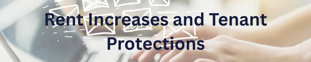 What is the Renters Rights Act 2025 - 1 - Sovereign Estates Sovereign Estates Banner title 2026 Banner title'Rent Increases and Tenant Protections' over a keyboard background with paper envelopes illustrations in the design