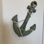 IMG_25_26_largejpg - Sovereign Estates Sovereign Estates Decorative green anchor wall ornament wrapped with rope palm sized with the word BEACH and numbers 34 printed on it 2026 Decorative green anchor wall ornament wrapped with rope palm sized with the word BEACH and numbers 34 printed on it